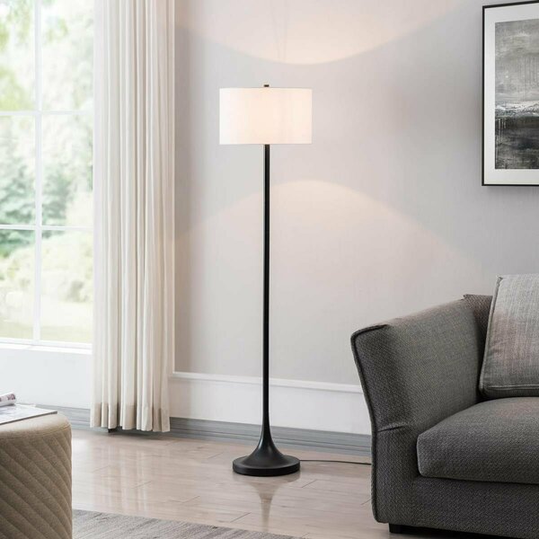 Henn & Hart Josephine Blackened Bronze Floor Lamp FL0549